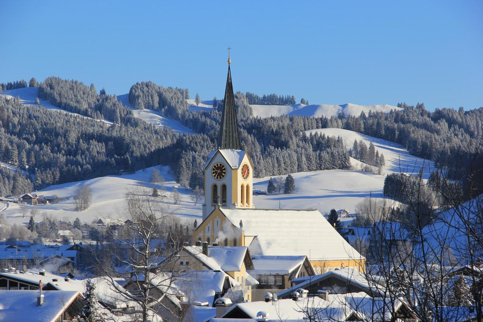 Heimatel - Ferienwohnungen Steibis Oberstaufen Kültér fotó